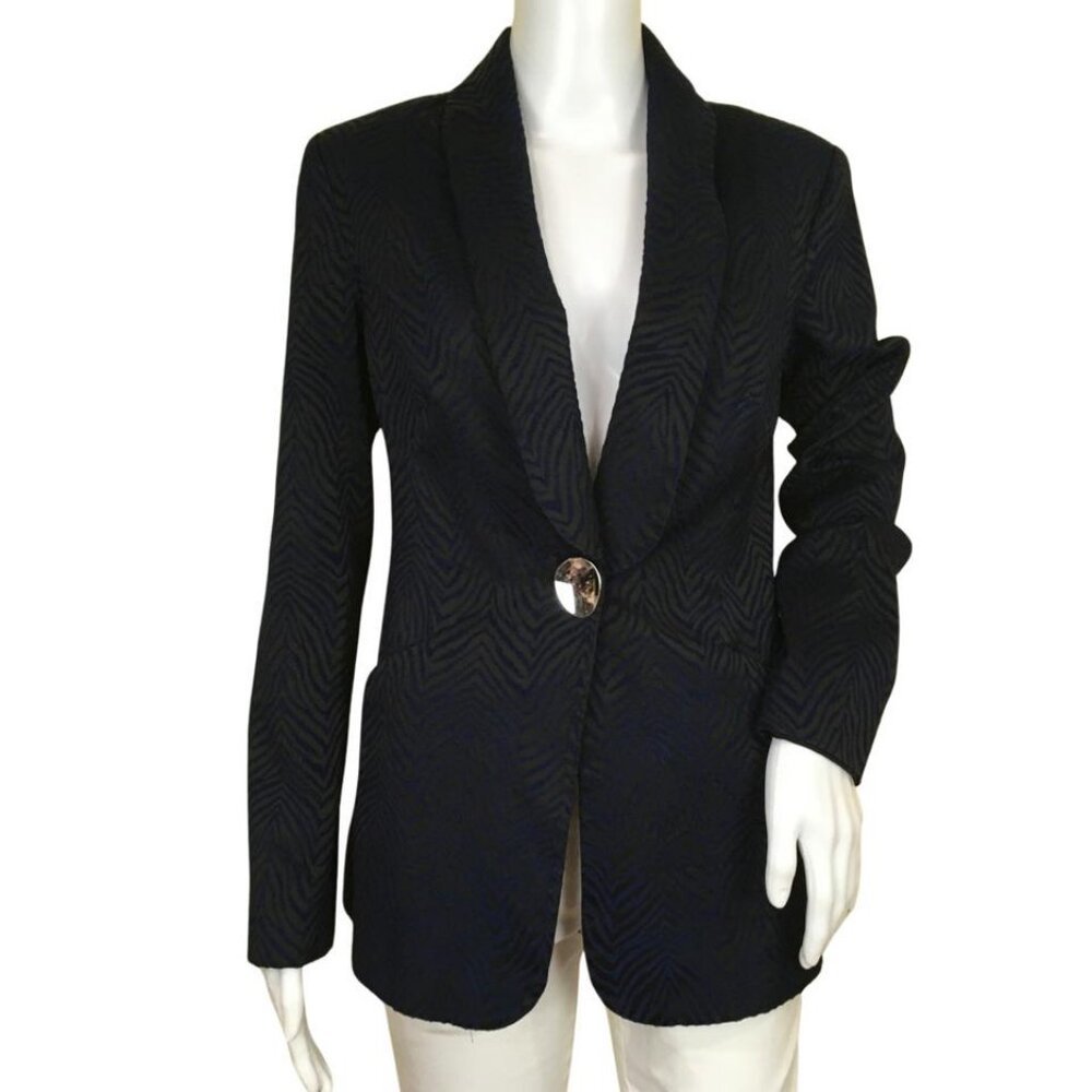 Pre-Owned Ramy Brook Women's Classic Jacket Elegant Front Button Sz 0